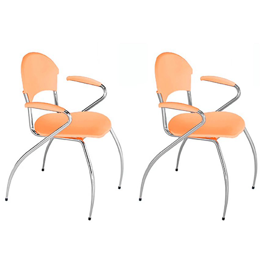 nuvola-sedia-braccioli-sagomata-polipropilene-plastica-arancio