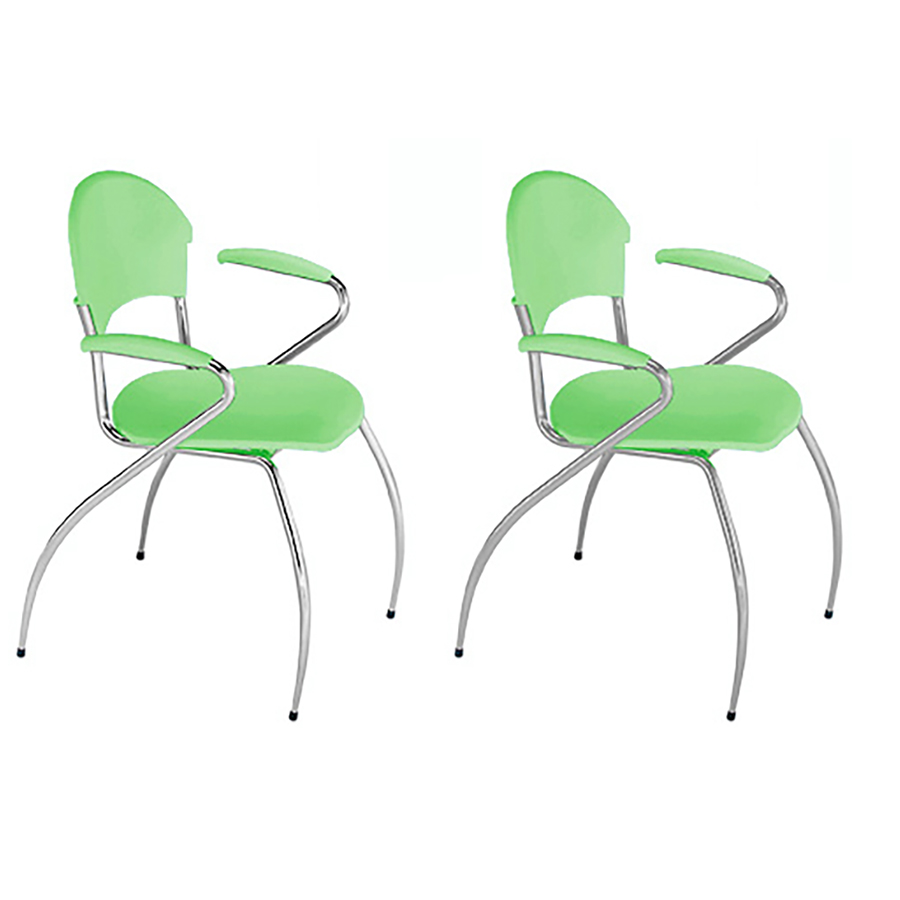 nuvola-sedia-braccioli-sagomata-polipropilene-plastica-verde